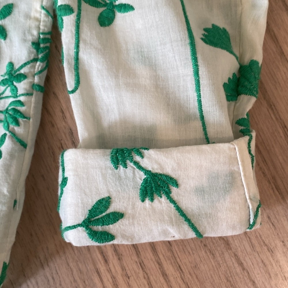 Anthropologie Holding Horses Vines buttondown